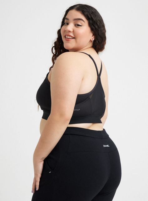 Crop Top Sport Bra Mujer-8