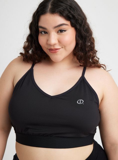 Crop Top Sport Bra Mujer-7