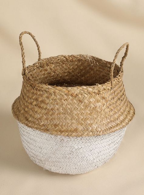 Canasto Chic Blanco 35 x 32 cm-2