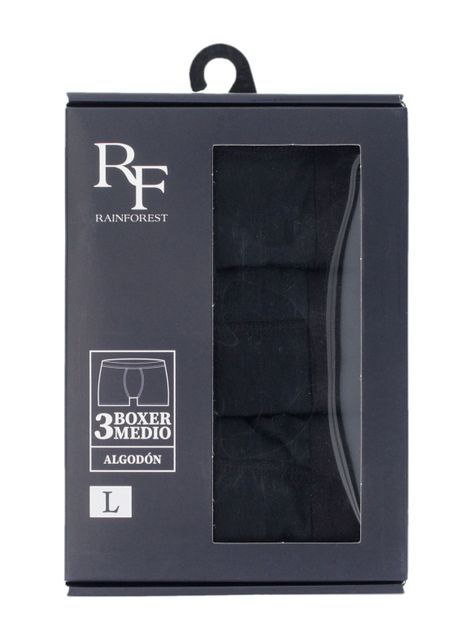Tripack de Boxer Básico Color Solid-3