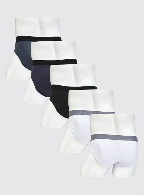 Pack 5 Calzoncillos Slip-1