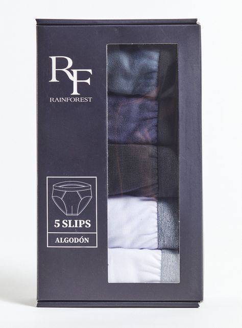 Pack 5 Calzoncillos Slip-3