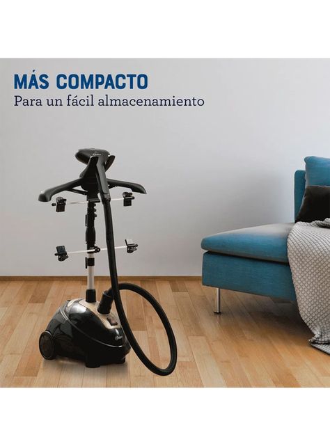 Plancha Vertical Gancho 360° GCSTGS7000 Negro-6