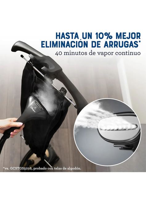 Plancha Vertical Gancho 360° GCSTGS7000 Negro-4