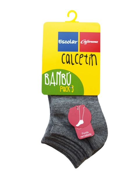 Calcetín Caffarena Tobillo Bambú Pack 3 Caffarena-1
