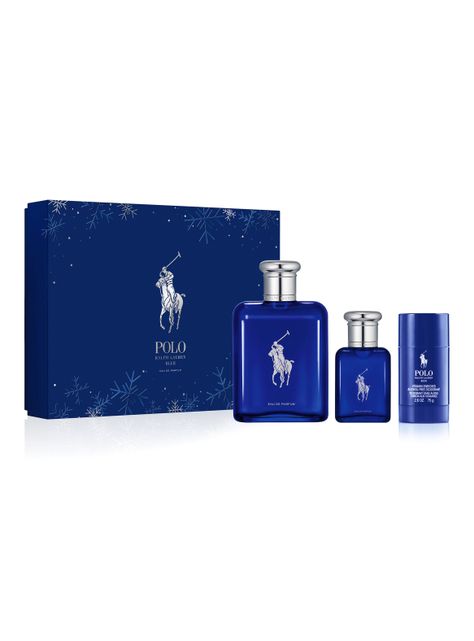Set Perfume Polo Blue EDP Hombre 125 ml + EDP 40 ml + Desodorante-0