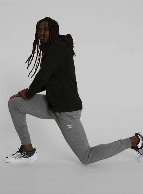 Polerón Evostripe Core FZ Hoodie Negro Hombre-5