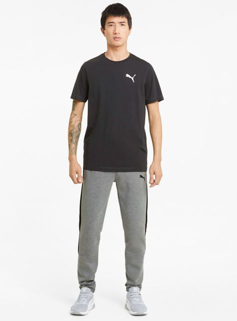 Pantalón Evostripe Core Pants Gris Hombre-3