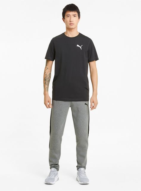 Pantalón Evostripe Core Pants Gris Hombre-2
