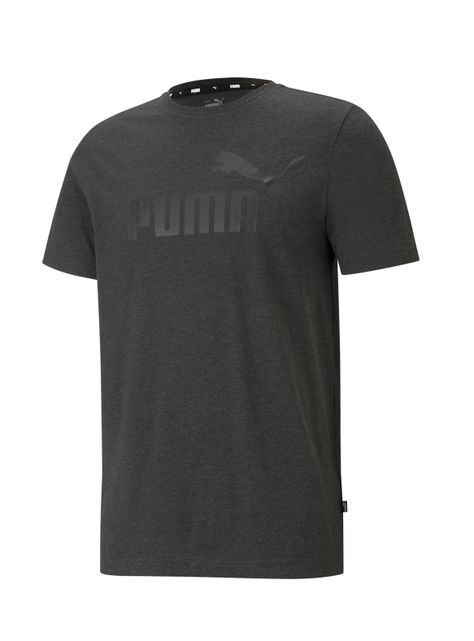 Polera ESS Heather Tee Gris Manga Corta Hombre-0