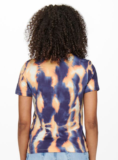 Polera Manga Corta Tie Dye-1