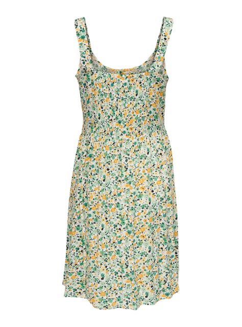 Vestido Corto Floreado-1