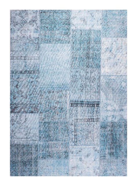 Alfombra Living-Comedor Vintage 190 x 290 cm G08-8 Azul-0