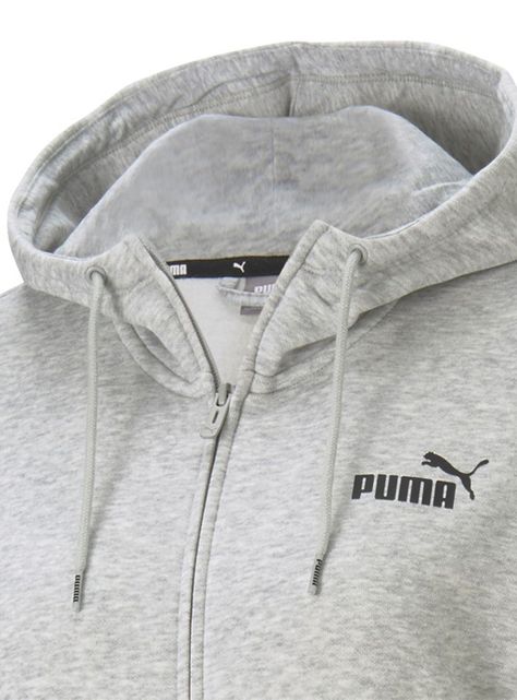 Polerón Full-Zip Hoodie Ess Small Logo-2