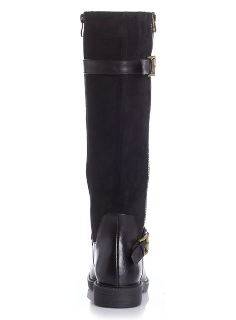 Bota Dos Hebilla y Correa Mujer-3