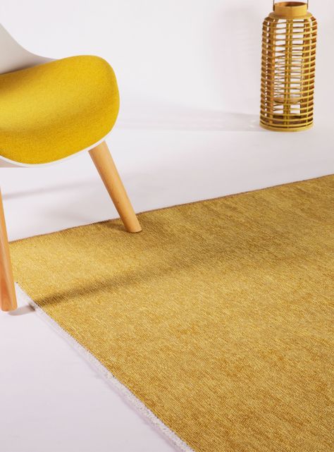 Alfombra Reversible 200 x 290 cm 6802 Amarillo-3