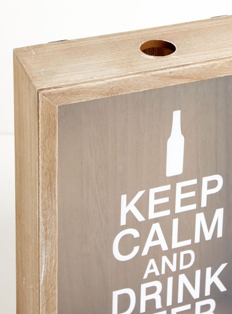 Cuadro Porta Corchos Cerveza 30 x 40 cm-2