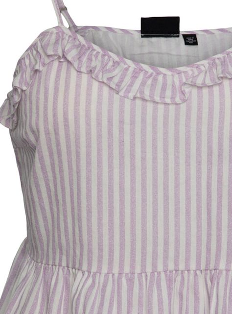 Polera sin Mangas Rallas con Volado-1