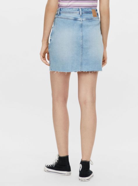 Falda Tiro Medio Denim-1