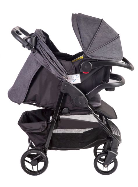 Coche Travel System Sienna Gris Bebesit-2