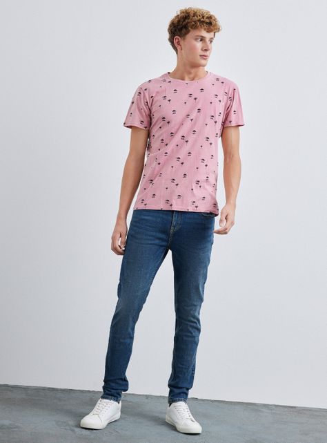 Jeans Básico Deslavado-4