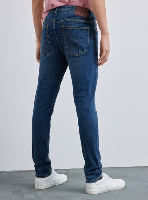 Jeans Básico Deslavado-1