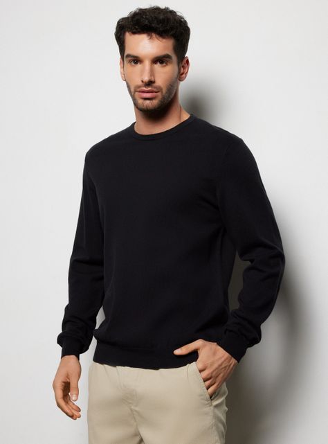 Sweater Cuello Redondo Essential-0