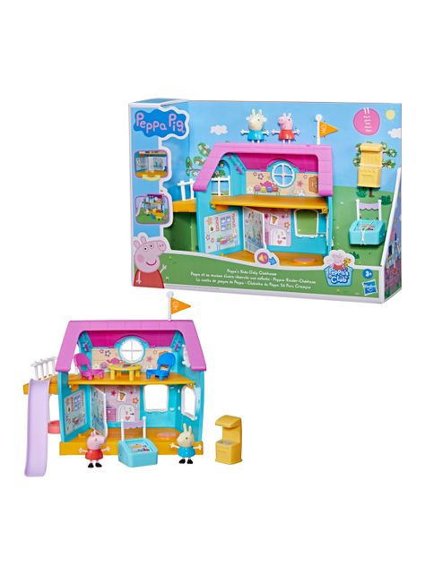 Set Peppa Pig Juego Preescolar Casita Juegos-1