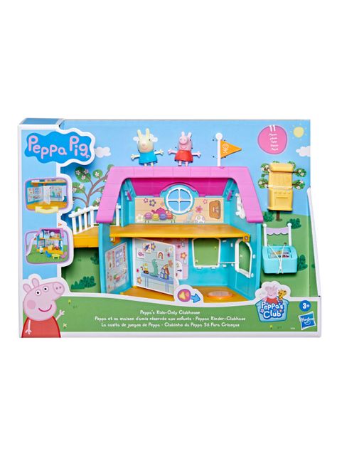 Set Peppa Pig Juego Preescolar Casita Juegos-2