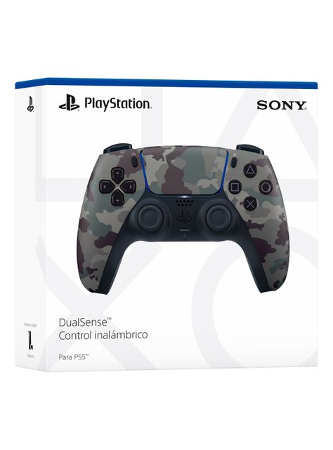Control Gamer DualSense PS5 Gray Camo Latam LB-0