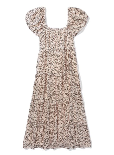 Vestido Midi Estampado Floral-3