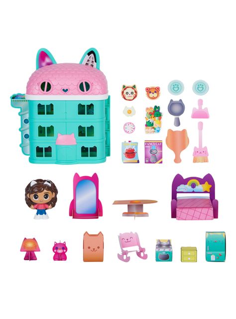 Mini Casa de Muñecas Purrfect-2