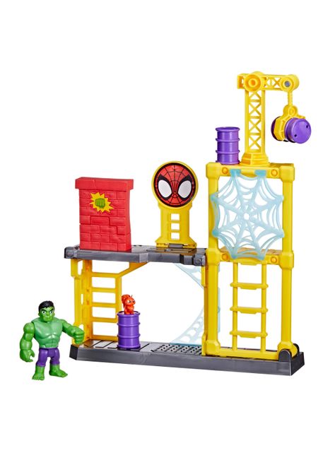 Figura Acción Spidey And Friends Parque Juego Hulk-0