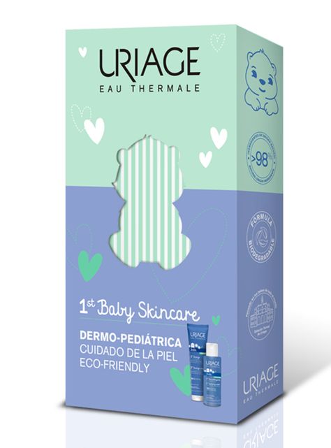 Pack 1ra Crema de Cambio 100ml + 1ra Agua Limpiadora 50ml de Uriage-1