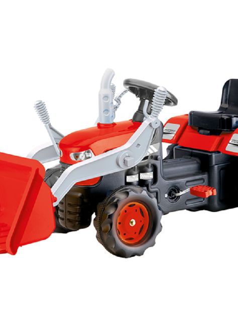 Tractor a Pedales Maxi Ranch Rojo-2