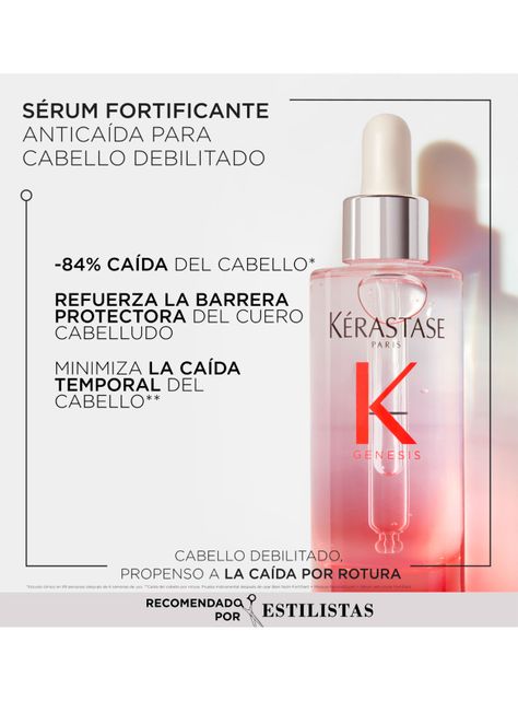 Serum Anti-Caída Cabello Frágil Anti-Chute Fortifiant Genesis 90ml-1