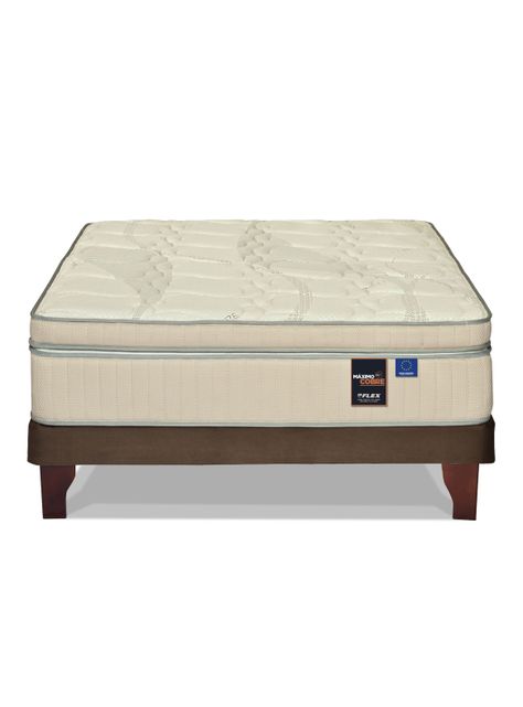 Cama Europea Máximo Cobre 2 Plazas Base Normal-1