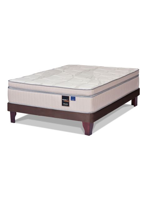 Cama Europea Máximo Cobre 2 Plazas Base Normal-0
