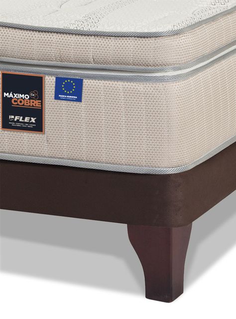 Cama Europea Máximo Cobre King + Set Muebles Colonia-2