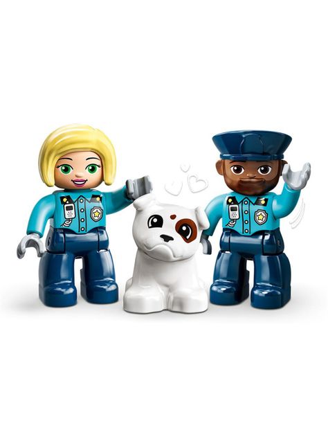 Juguete Armable Comisaría de Policía y Helicóptero-3