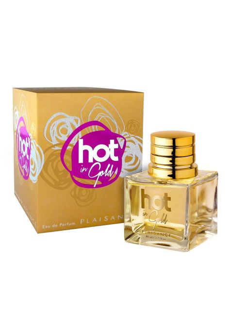 Perfume Plaisance Hot in Gold Mujer EDP 80 ml-1