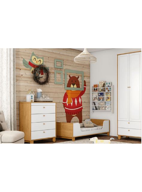 Armario Kidscool Zupi 2 Puertas Blanco Caramelo-3
