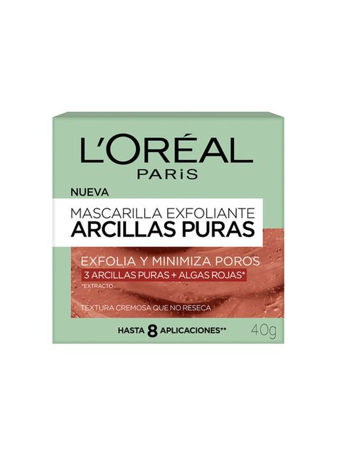 Mascarilla Dermo Expertise L'Oréal Paris Arcillas Puras Exfoliante-Alisante-2
