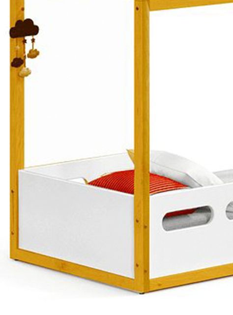 Cama Casita Liv Caramelo Kidscool-2