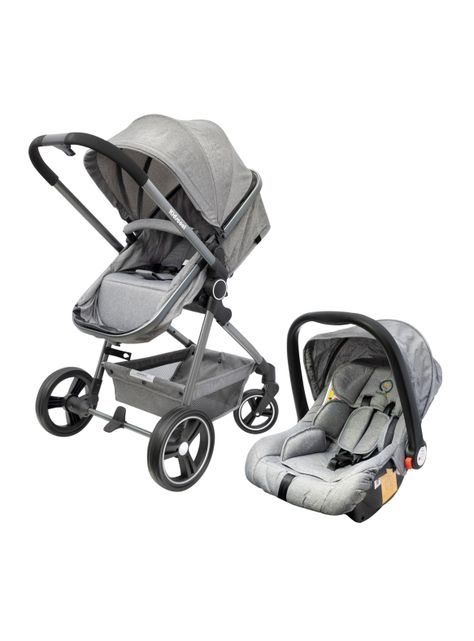 Coche Kidscool Cuna City Travel Gris-0