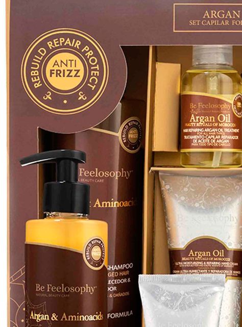 Set Capilar Aceite Argan Anti Frizz Fortalecedor-1