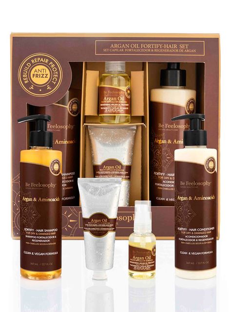 Set Capilar Aceite Argan Anti Frizz Fortalecedor-0