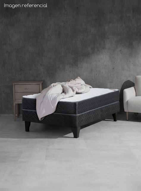 Cama Europea New Mega 1.5 Plazas-5