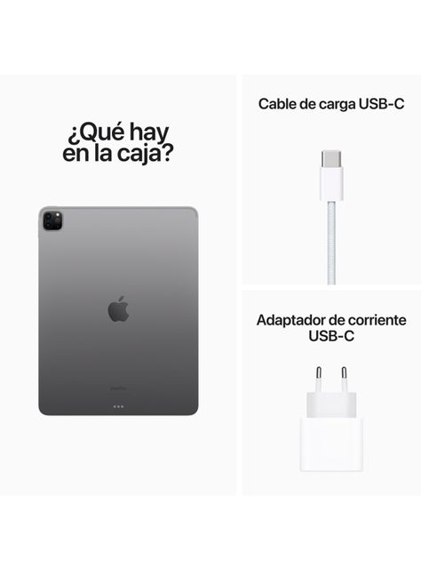Apple iPad Pro 12.9" WiFi 128GB 6ta Generación Color Gris Espacial-3