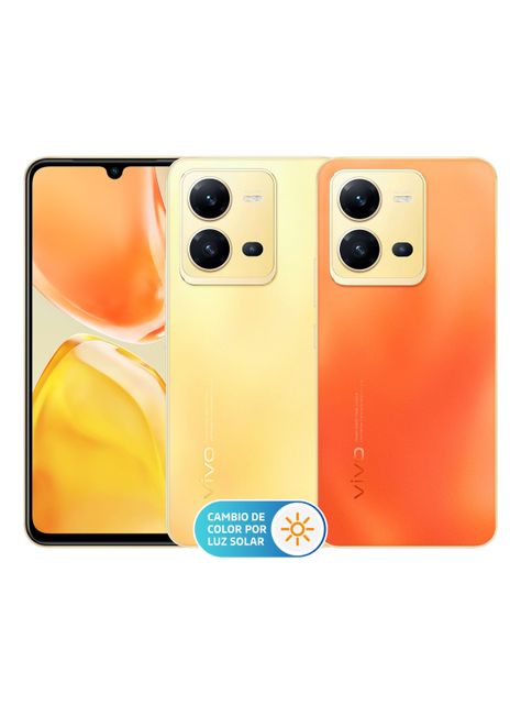 Smartphone V25 5G 128GB Sunrise Gold Liberado-4